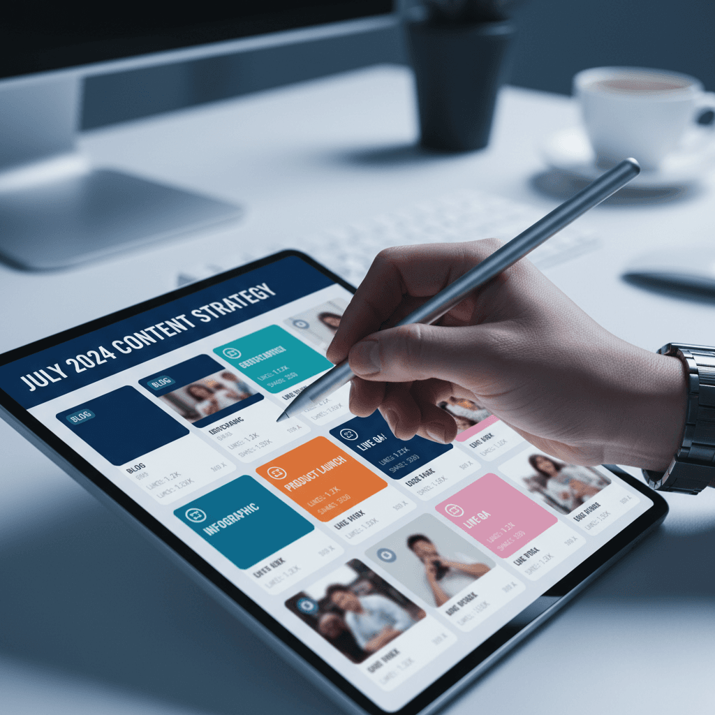Social media execution plan
