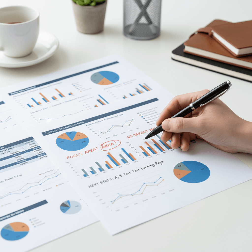 Quarterly progress reviews